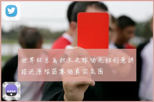 世界杯乐高积木足球场亮相创意拼搭还原绿茵赛场真实氛围